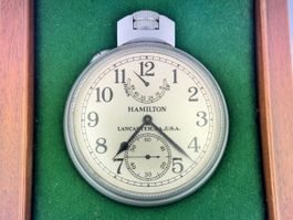 Imposante Borduhr/Chronometer von HAMILTON