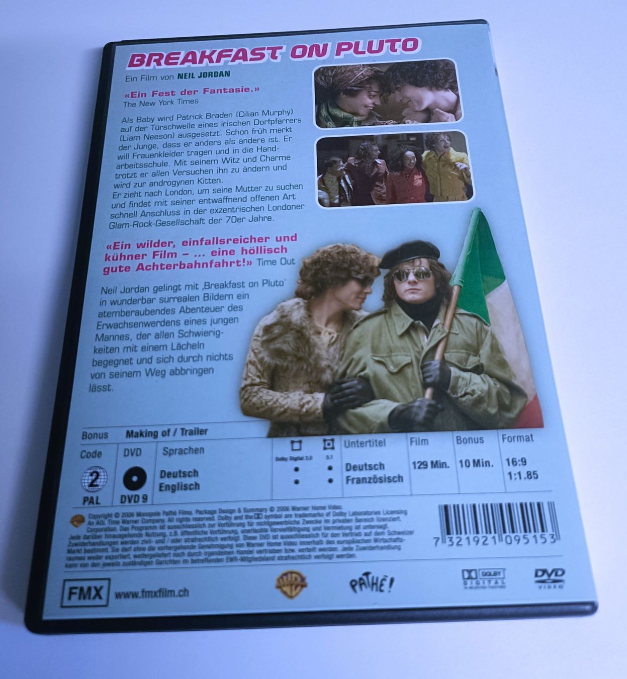 Tous les DVDs: Breakfast on Pluto - Ein Film von Neil Jordan – D'occasion à Köniz par Movieportal007 1