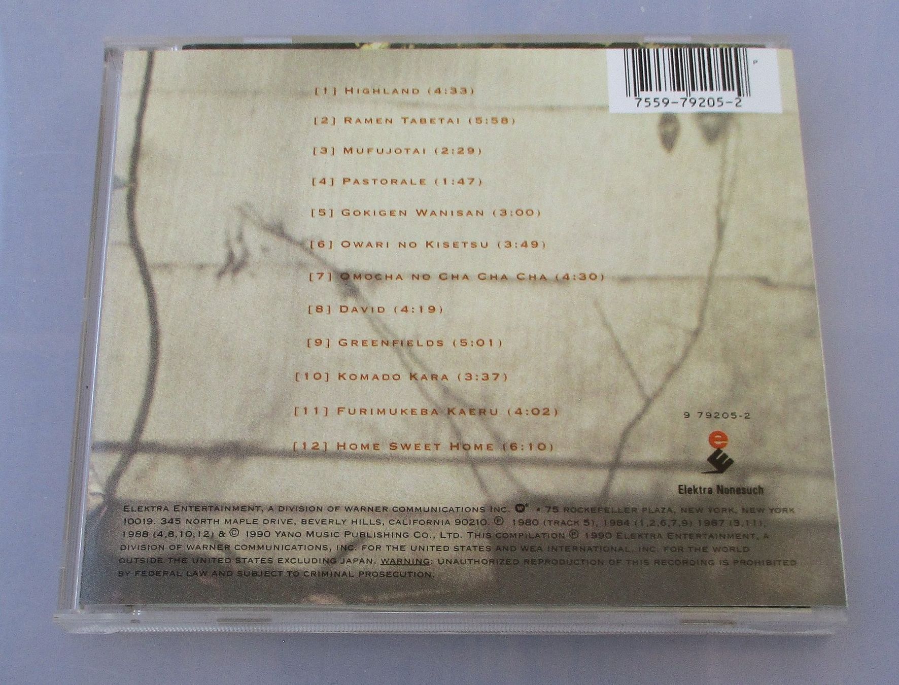 CD: AKIKO YANO - Akiko Yano – Usato da Wattwil venduto da Muriel11 1