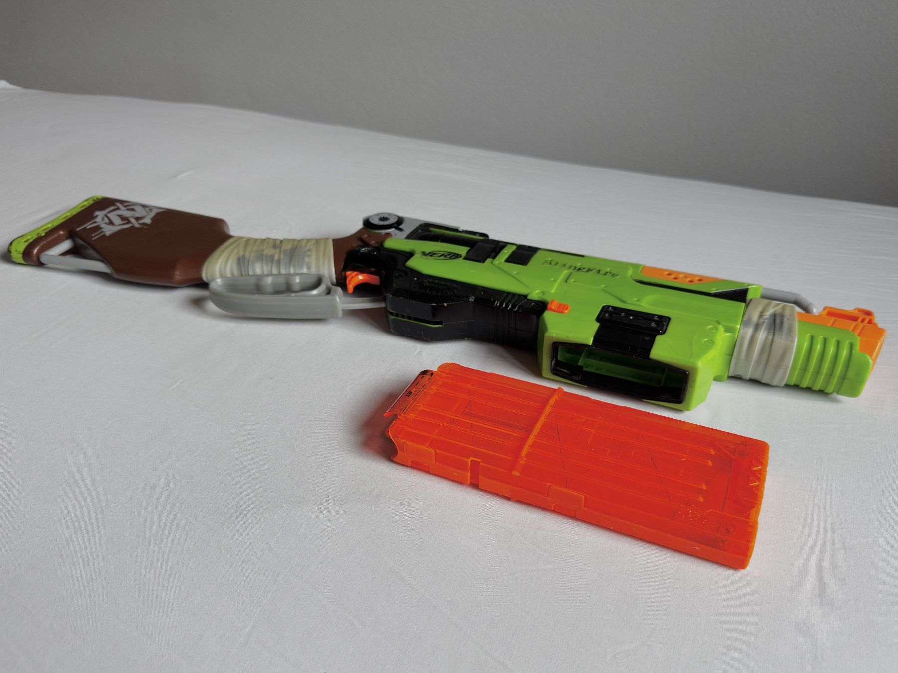 Nerf Spielzeuge: Nerf Modulus Battlescout ICS + Nerf Zombie Strike SlingFire – Gebraucht aus Vilters von smunksgaard 1