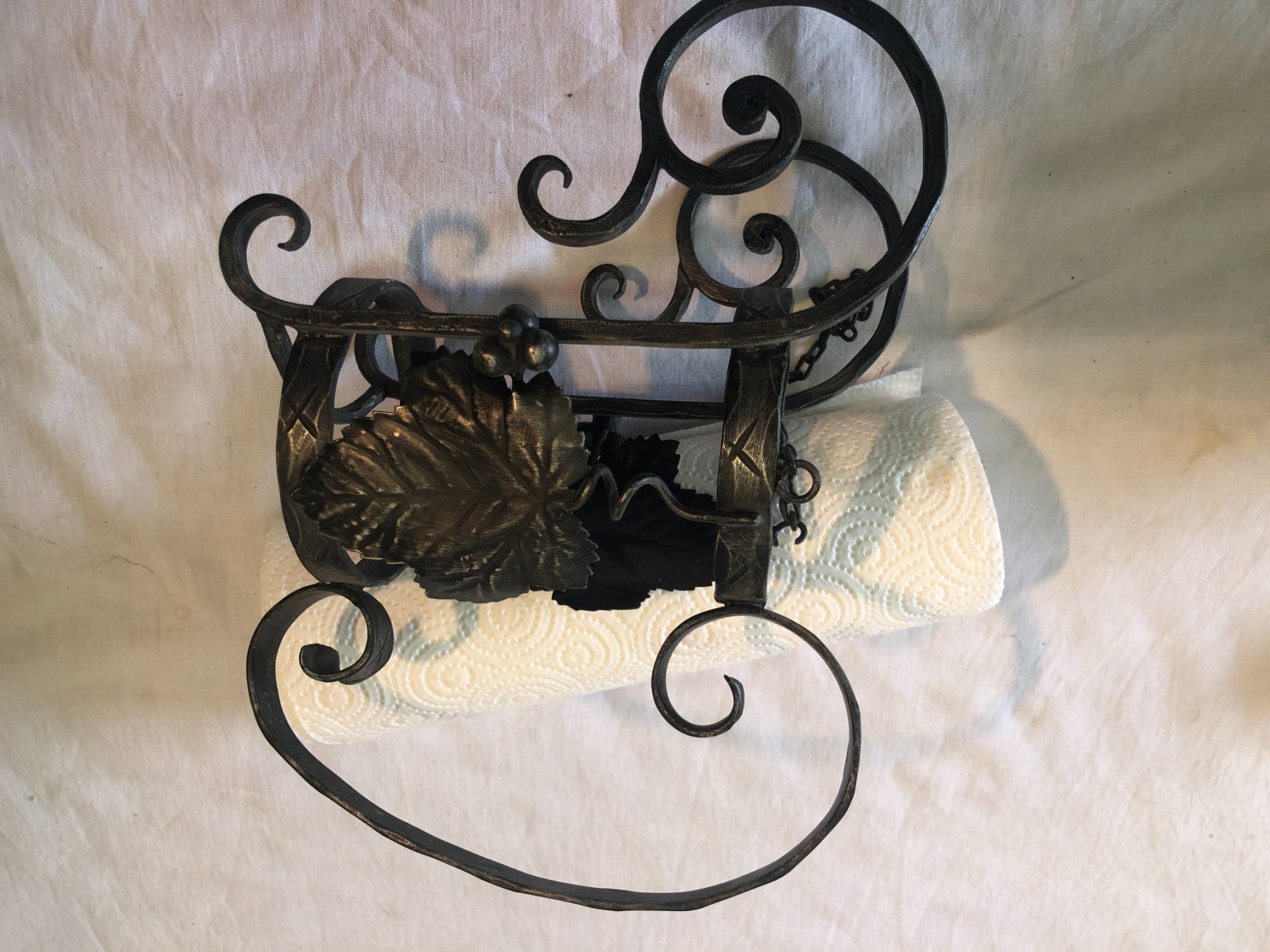 Portabottiglie: Porte bouteille en fer forgé – Usato da Aïre venduto da tas_fq9v 1