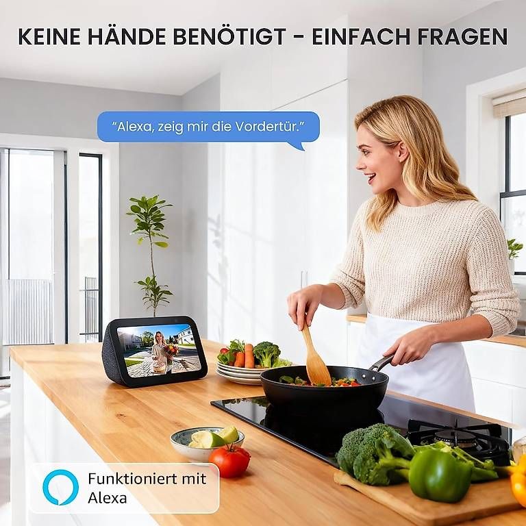 Sistemi d'allarme: ieGeek 2K Video Türklingel mit Kamera – Nuovo (secondo la descrizione) da Kreuzlingen venduto da Best-Deal-Oase 5