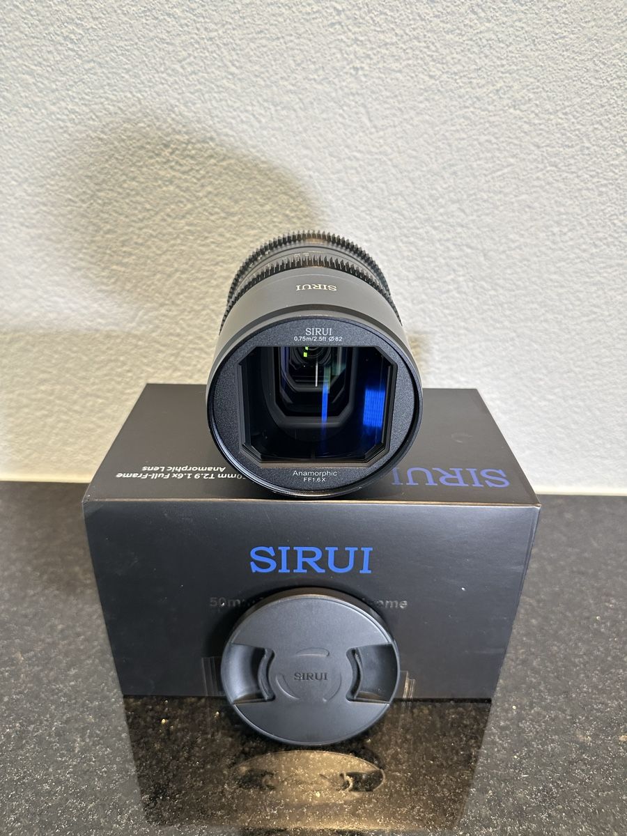 Sirui Objectifs: Sirui Anamorphic Objektiv 50mm T2,9 – D'occasion à Dällikon par nuyoricas 1