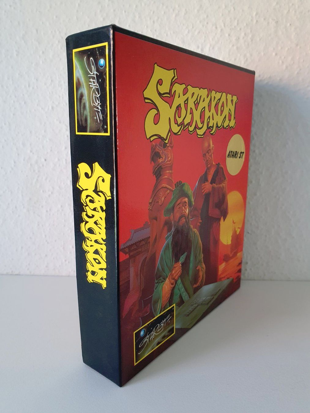 Atari Giochi: Atari ST Game Sarakon (1990) Semi Big Box Deutsch – Usato da Greifensee venduto da perfectioN88