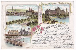 Gruss aus Zürich 1898