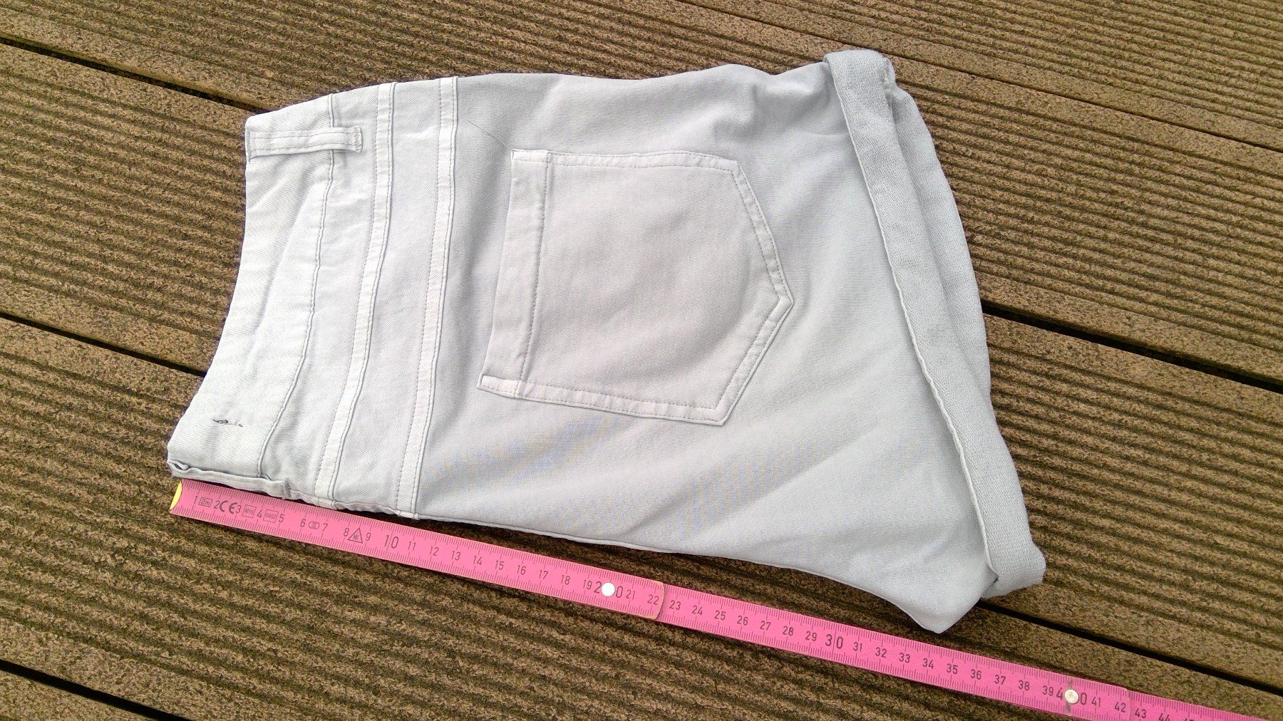 Pantaloni: Short gris BROADWAY, taille L, 4x poches, coton – Nuovo (secondo la descrizione) da Agiez venduto da chouchanelle 4