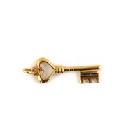 Goldanhänger 18K Schlüssel
