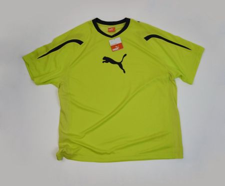 Puma T-Shirts Fussball Trikot Freizeit /neon grün /Gr.XL