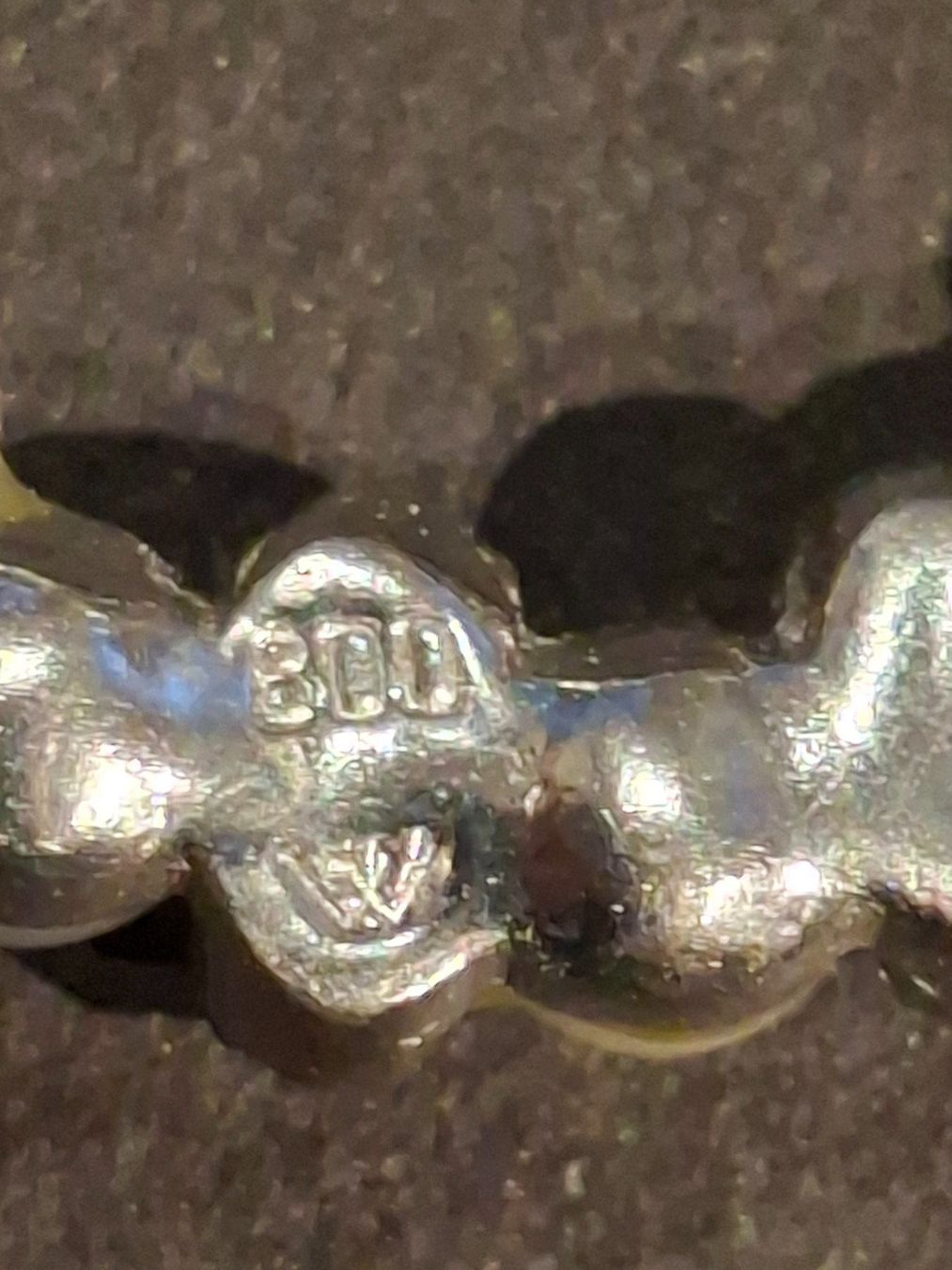 Spille & Fermagli: Kranzbrosche mit Perlen, Silber 800, vintage – Usato da Obfelden venduto da Kleha 2