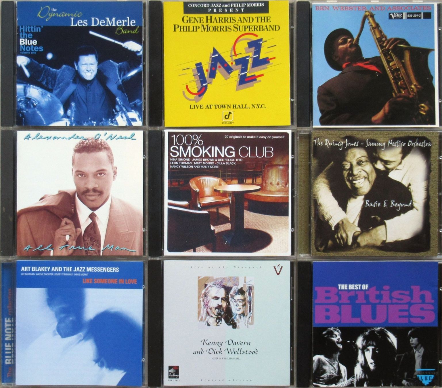 CDs: original 9 CD JAZZ 'N' BLUES – Gebraucht aus Lohn-Ammannsegg von rrrikko