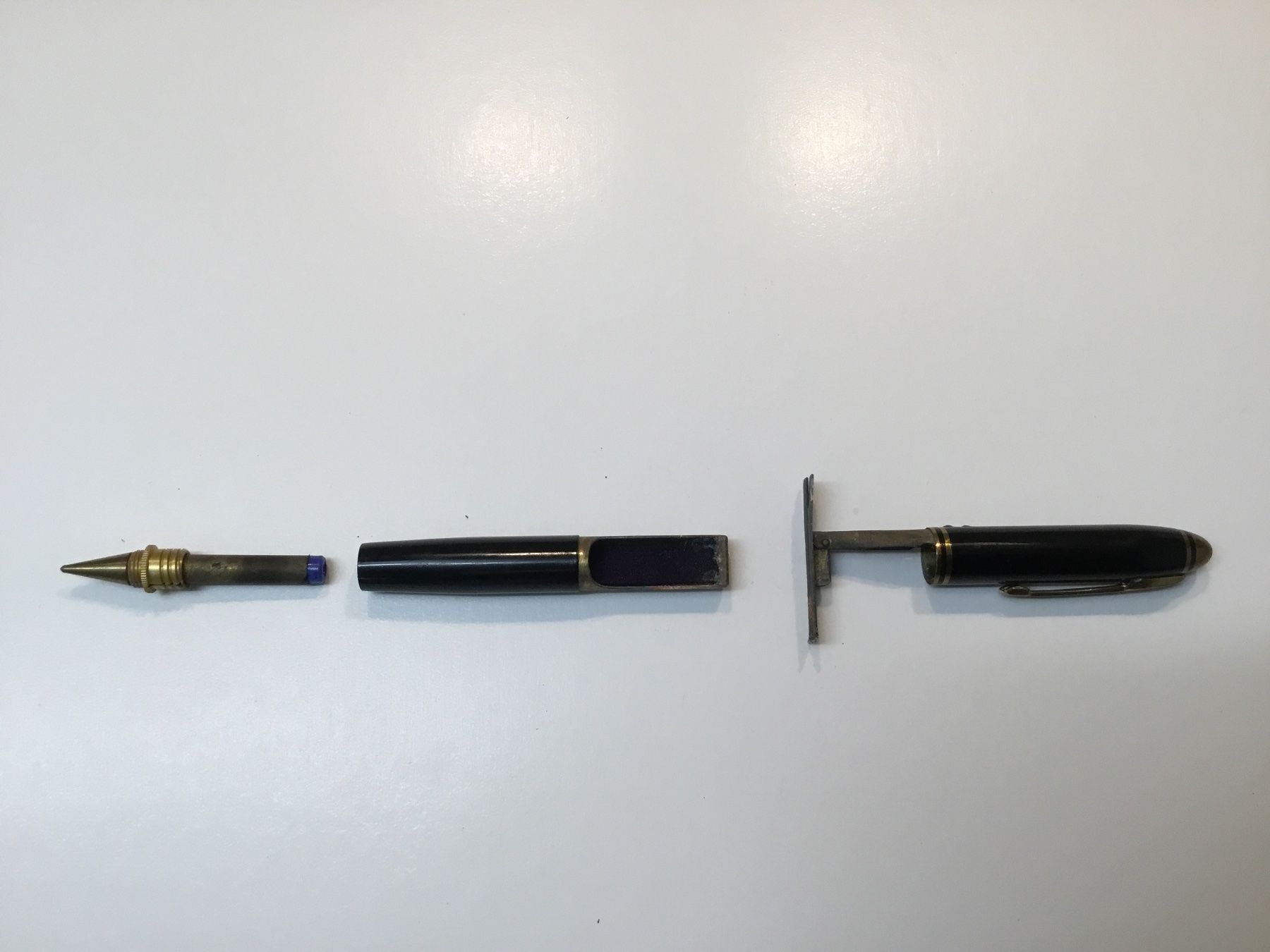 Stifte & Marker: Alter Goldring Kugel- und Stempelschreiber – Gebraucht aus Kreuzlingen von Schuggerman 2