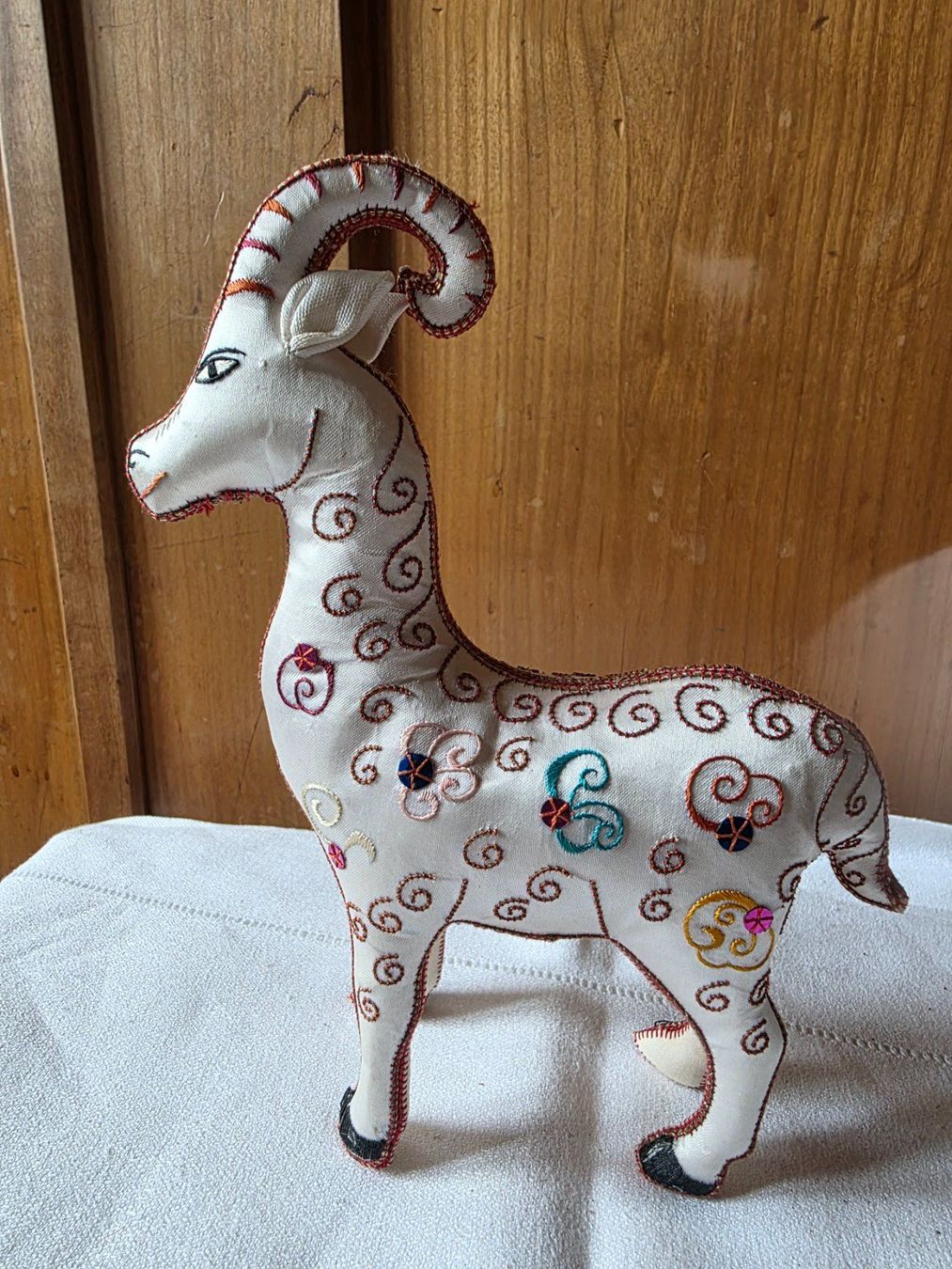 Figurines: Stoff Steinbock Figur Tier Puppe 19 cm – D'occasion à Walterswil BE par Lonitti 1