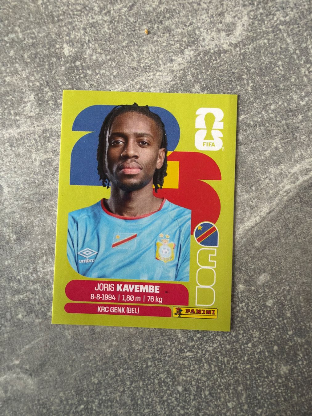 Panini Cartes à collectionner: Panini  Joris KAVEMBE COD7 – D'occasion à Pfeffingen par Fantasy1971