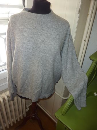 pull  gris mi-saison d'hiver taille L marque KHUJO unisexe