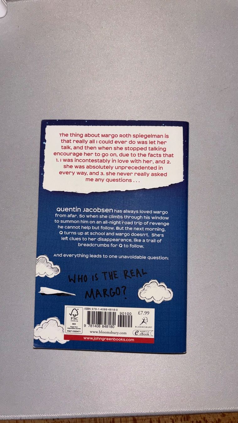 Libri: Paper Towns, John Green, Englisch – Usato da Richterswil venduto da valeriemnr 1