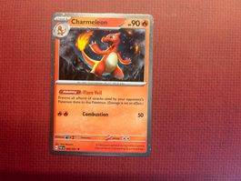Pokemon Charmeleon Holo Paldean Fates near Mint