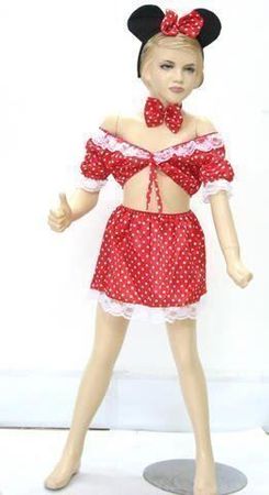 Maus Mäusschen Kostüm / Girl