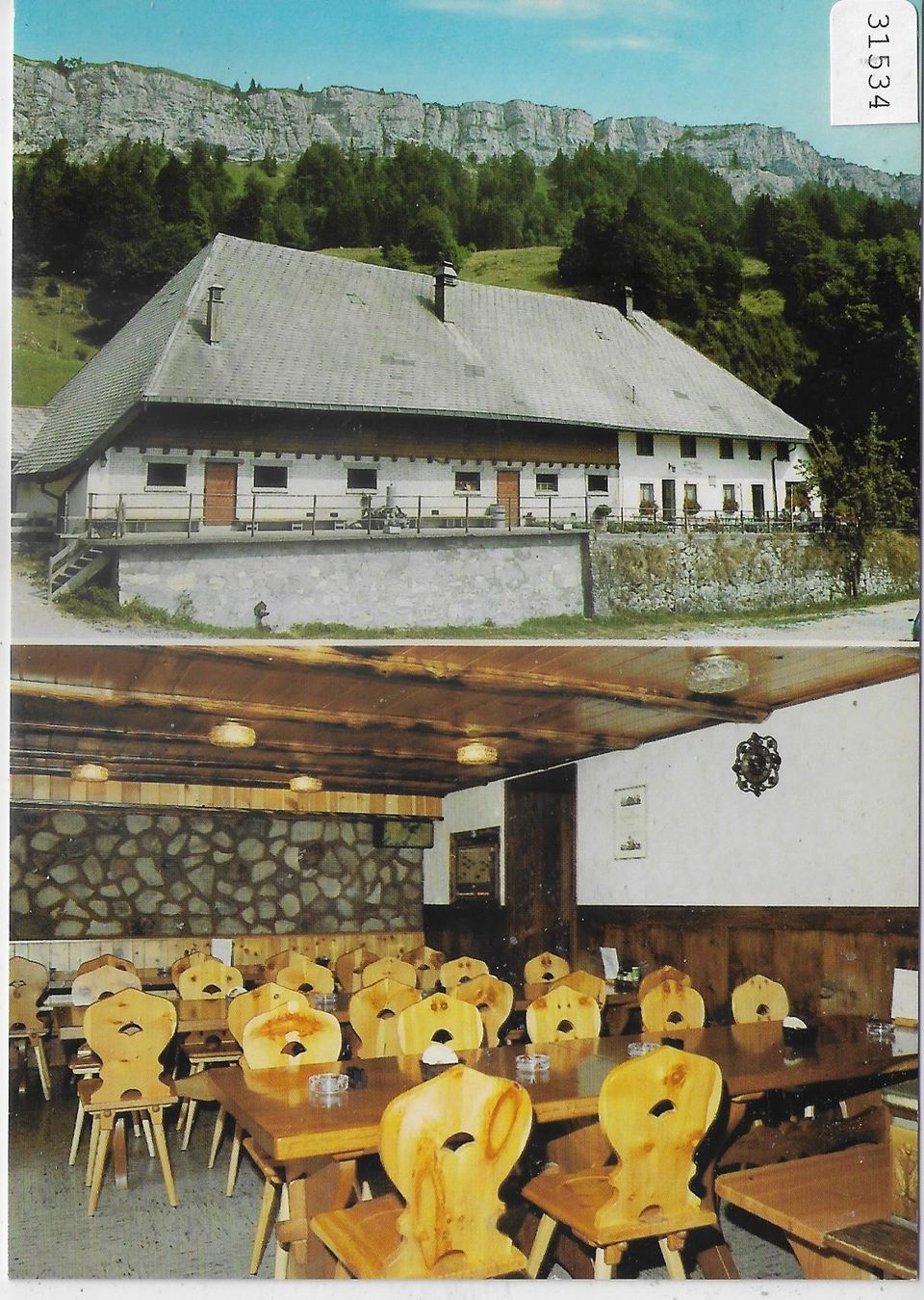 Cartoline postali: Restaurant Bettlacherberg - Bettlach SO – Usato da Ettingen venduto da Kartenplanet