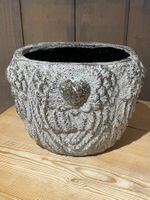 Blumentopf/Engelsflügel/Herz/Oval/Bronze/Neu/OVP