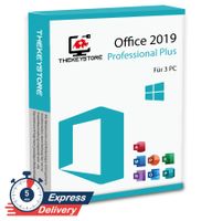 Microsoft Office 2019 Professional Plus - Für 3 PC
