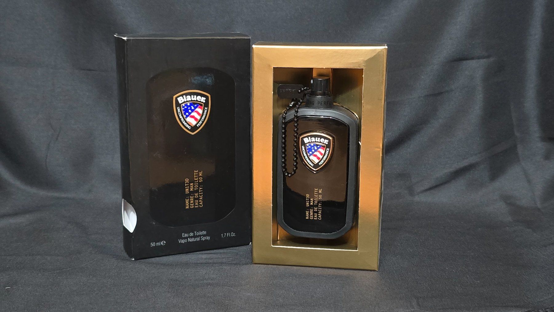 Profumi & Eau de Toilette: Blauer. USA – Uncompromising Performance (UNIT3D Man) | 50ml – Usato da Thalwil venduto da VitaMini