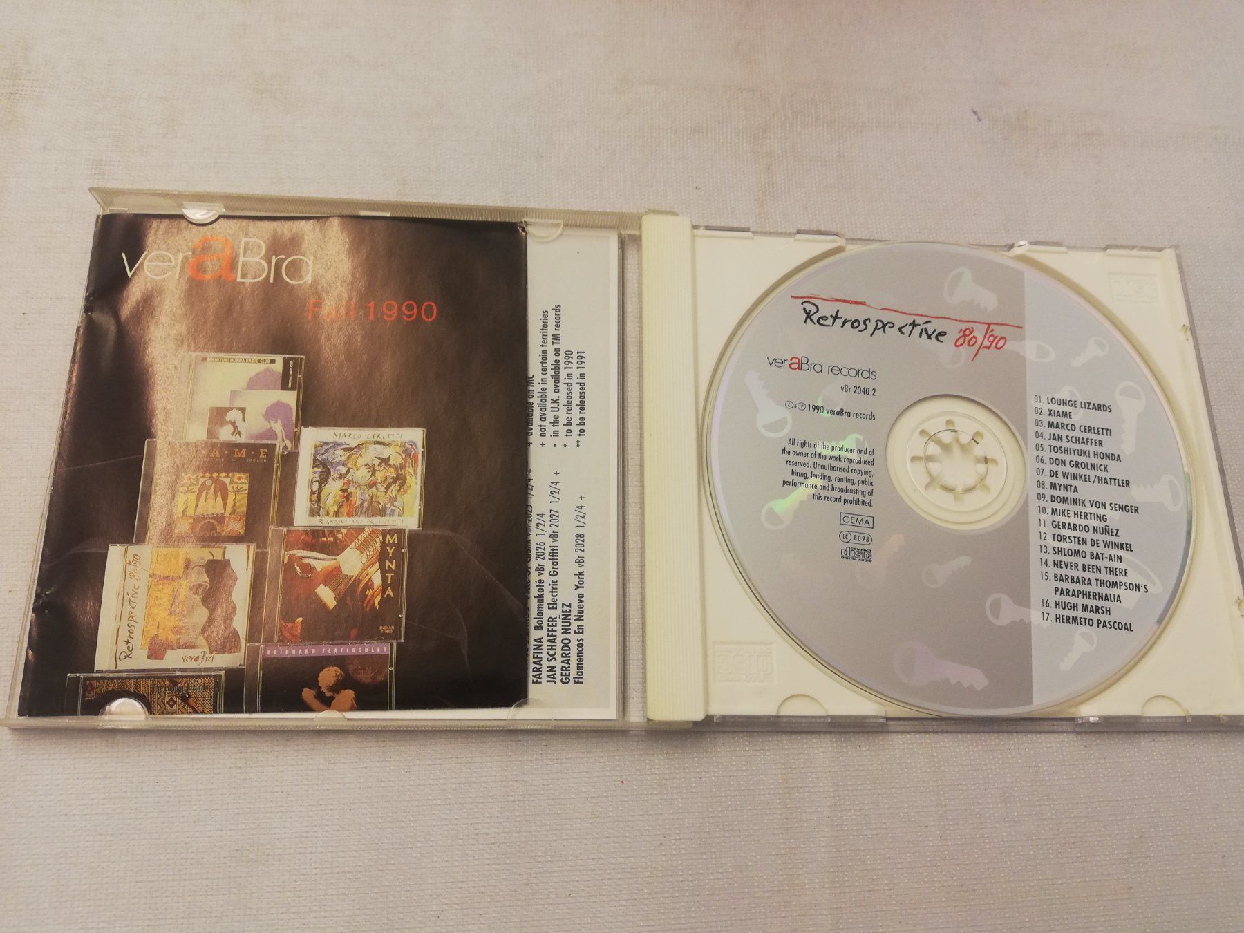 CD: RETROSPECTIVE 80/90 - COMPILATION – Usato da Bern venduto da Vinylsound.ch 2