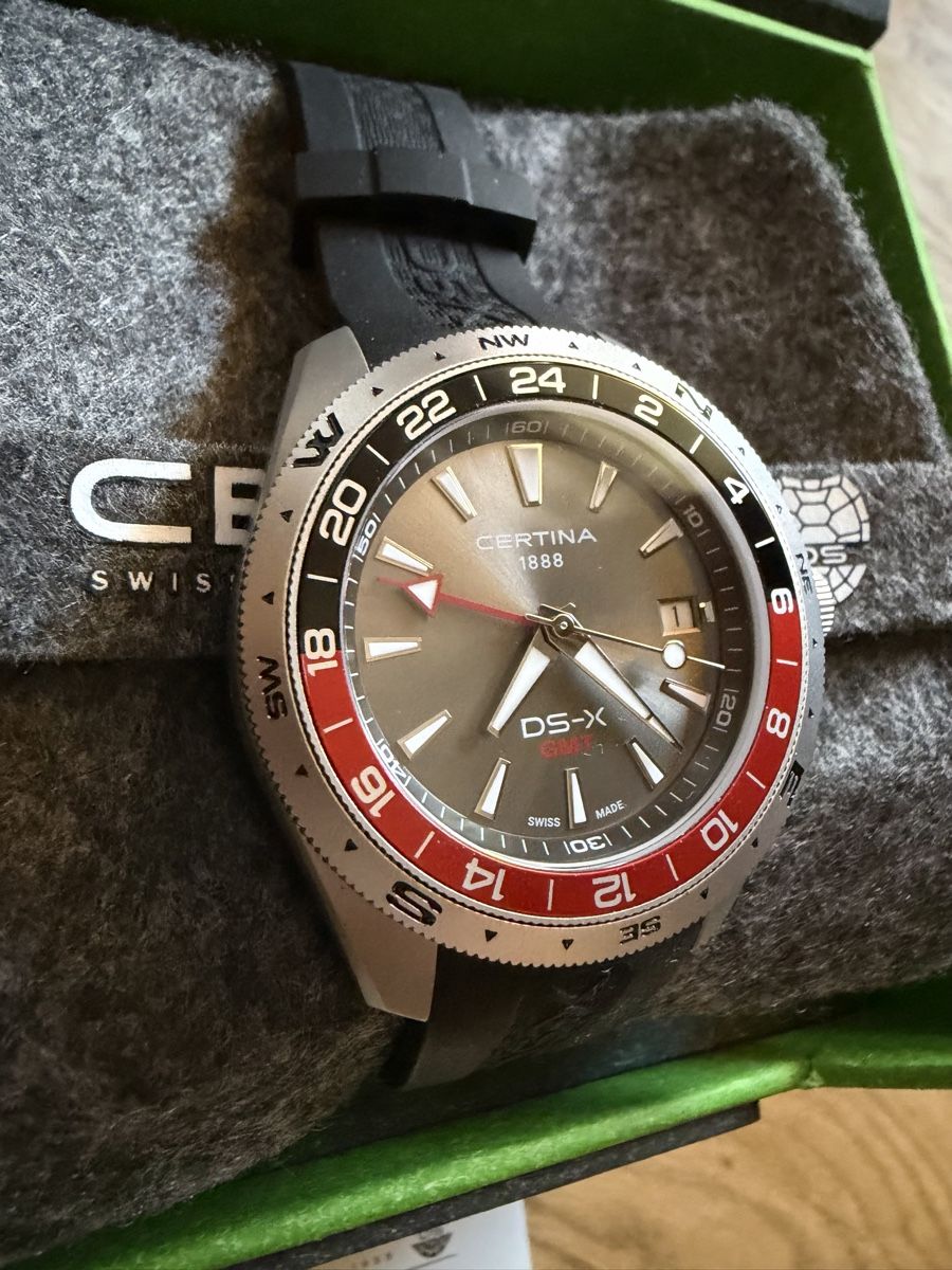Certina Orologi: CERTINA - DS-X GMT – Nuovo e nell'imballaggio originale da Bachenbülach venduto da RN-789 1