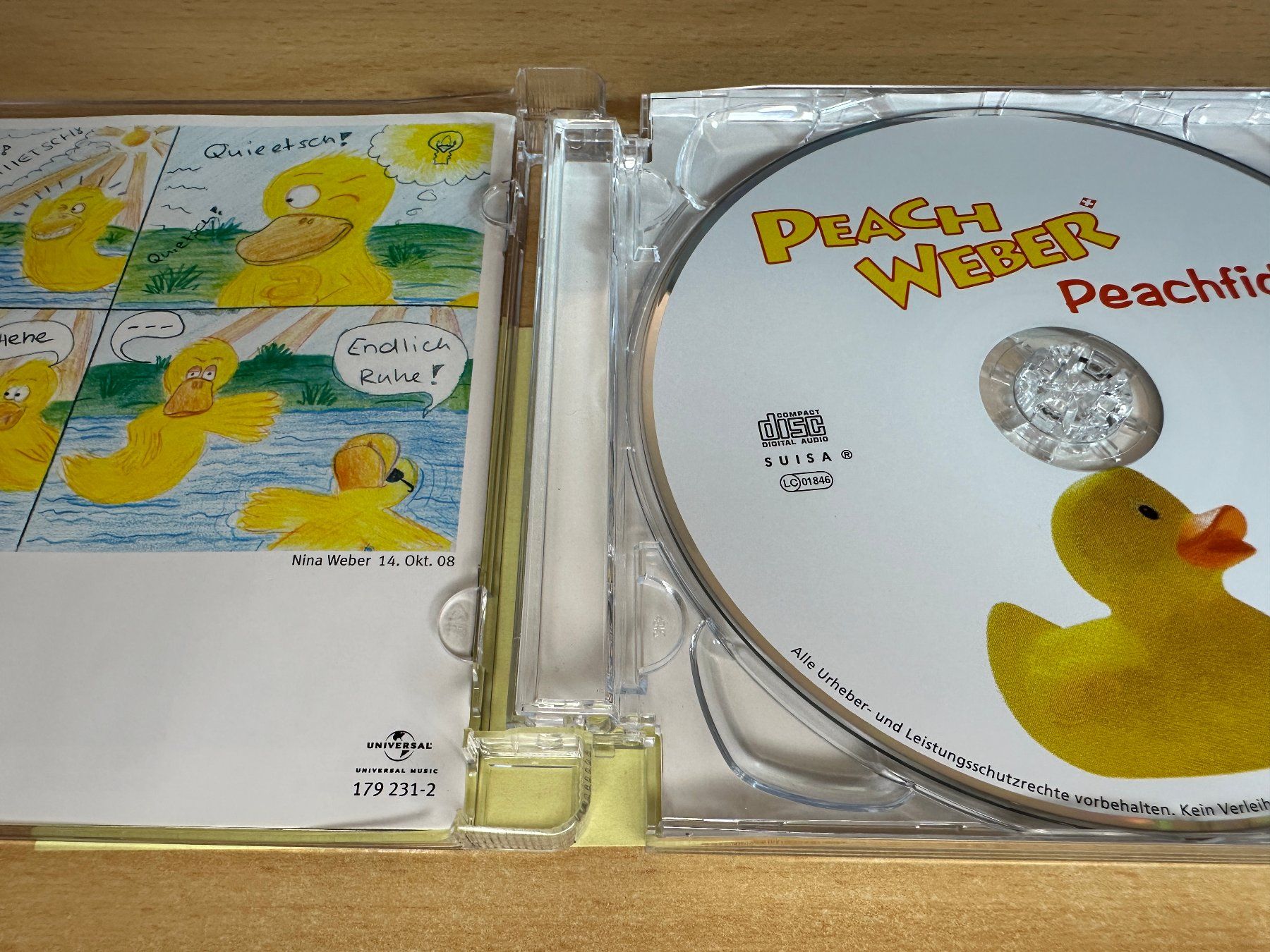 CD: Peach Weber – Peachfideel – Usato da Rikon im Tösstal venduto da Alpenmutz 2