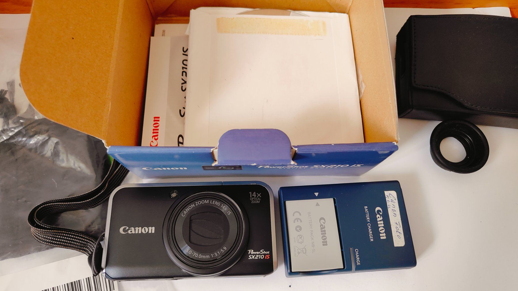 Canon Fotocamera: Canon PowerShot SX210 IS Digitalkamera – Usato da Olten venduto da Mezopotamya 1
