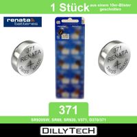 Renata 371 SR920SW Knopfzellenbatterie - 1 Stk.