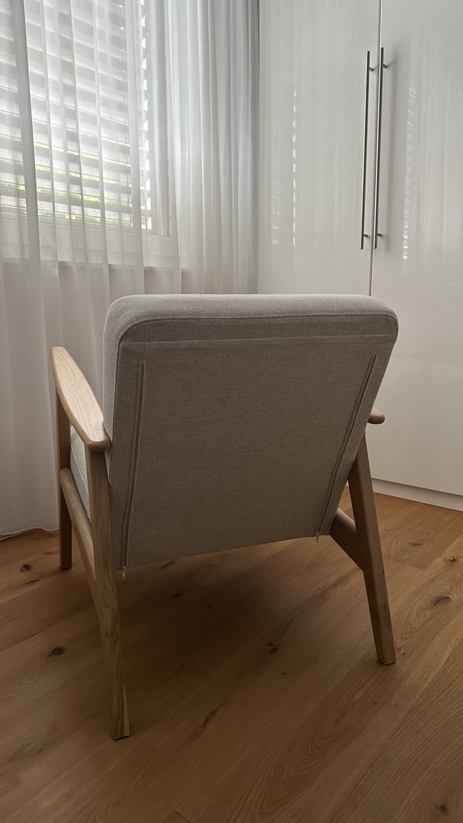 Ikea Sessel: EKENÄSET Sessel, Eiche/Gunnared beige – Neu (gemäss Beschreibung) aus Wallisellen von zoe_qmp6 2