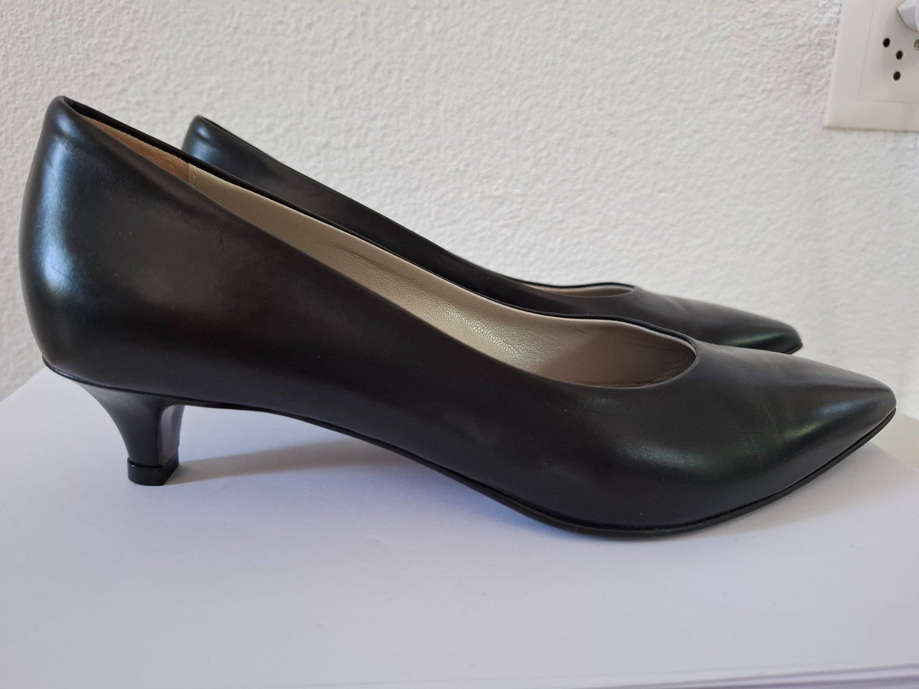 Kaiser Damenschuhe: Navyboot, Pumps, schwarz, Gr. 37 – Gebraucht aus Dornach von shoe-lina 2