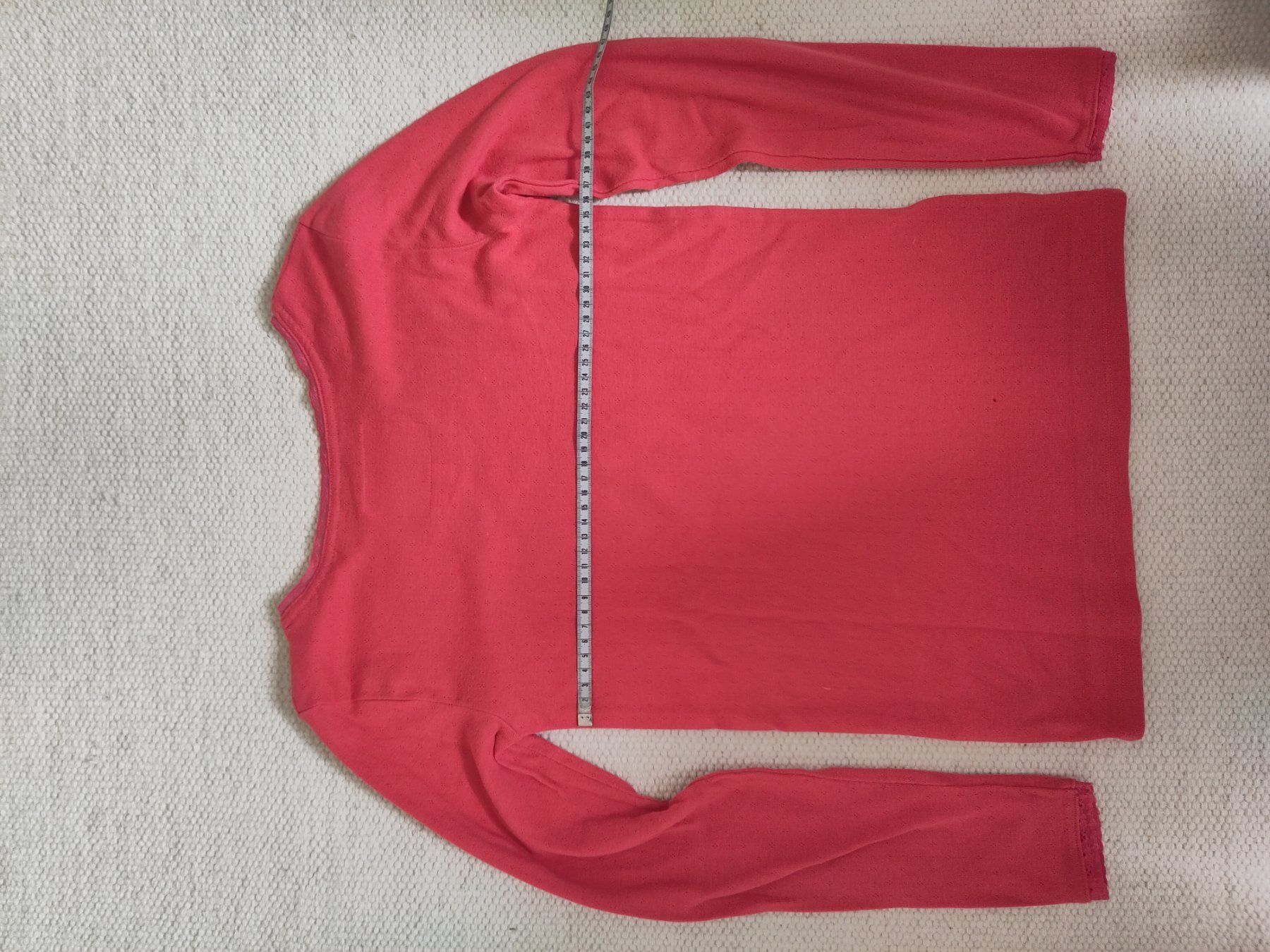 Camicette, T-shirt & Top: Langarmshirt rot, Gr: 152 – Usato da Basel venduto da Bar08 2