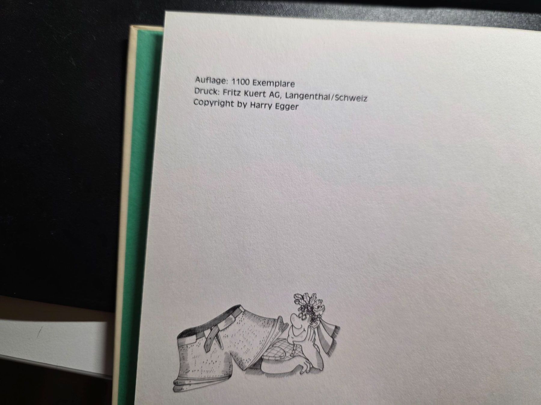 Libri: I D'Hose - Harry Egger - limitiert sign. Buch Cartoon Comic – Usato da Walterswil BE venduto da Lonitti 3