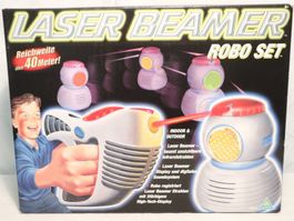 Roboter Laser Beamer Robot Set Toymax Pistole Space Gun OVP
