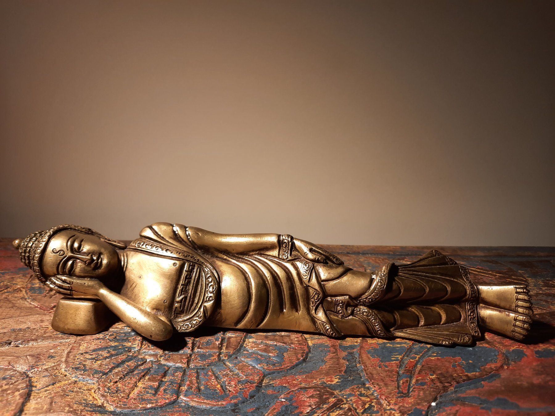 Sculture & Statue: Buddha Messing massiv 27 cm / 1 kg – Nuovo (secondo la descrizione) da Lenggenwil venduto da Unique_ 1