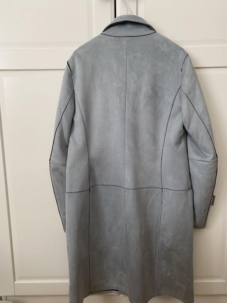 Zara Cappotti: Neu - zara Mantel, große M, blaugrau – Nuovo (secondo la descrizione) da Zürich venduto da ZuriShrek 6