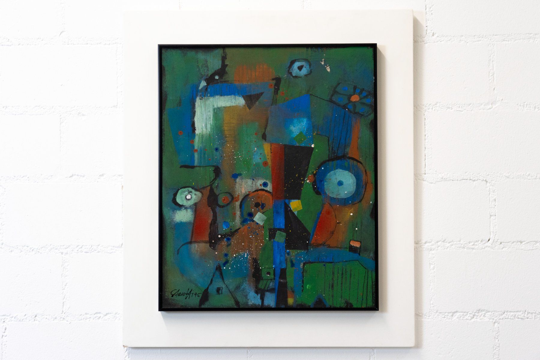 Gemälde: Gemälde Acryl Kunst Nr. 1 - Versand möglich – Gebraucht aus Schaffhausen von Studio-Ara 1