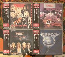 TREAT 4 x Japan CDs “Scratch/Dreamhunter/Pleasure/Crime” AOR