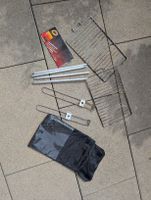 Grillset Feuerstelle 35x22cm Grilrost 2x!