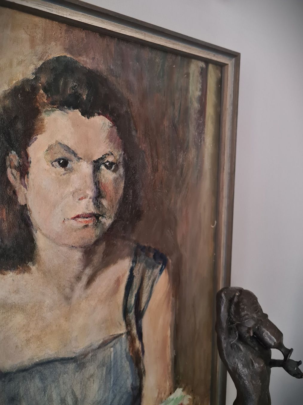 Dipinti: Elegantes Damenportrait – Usato da Rotkreuz venduto da Dobermann5 4