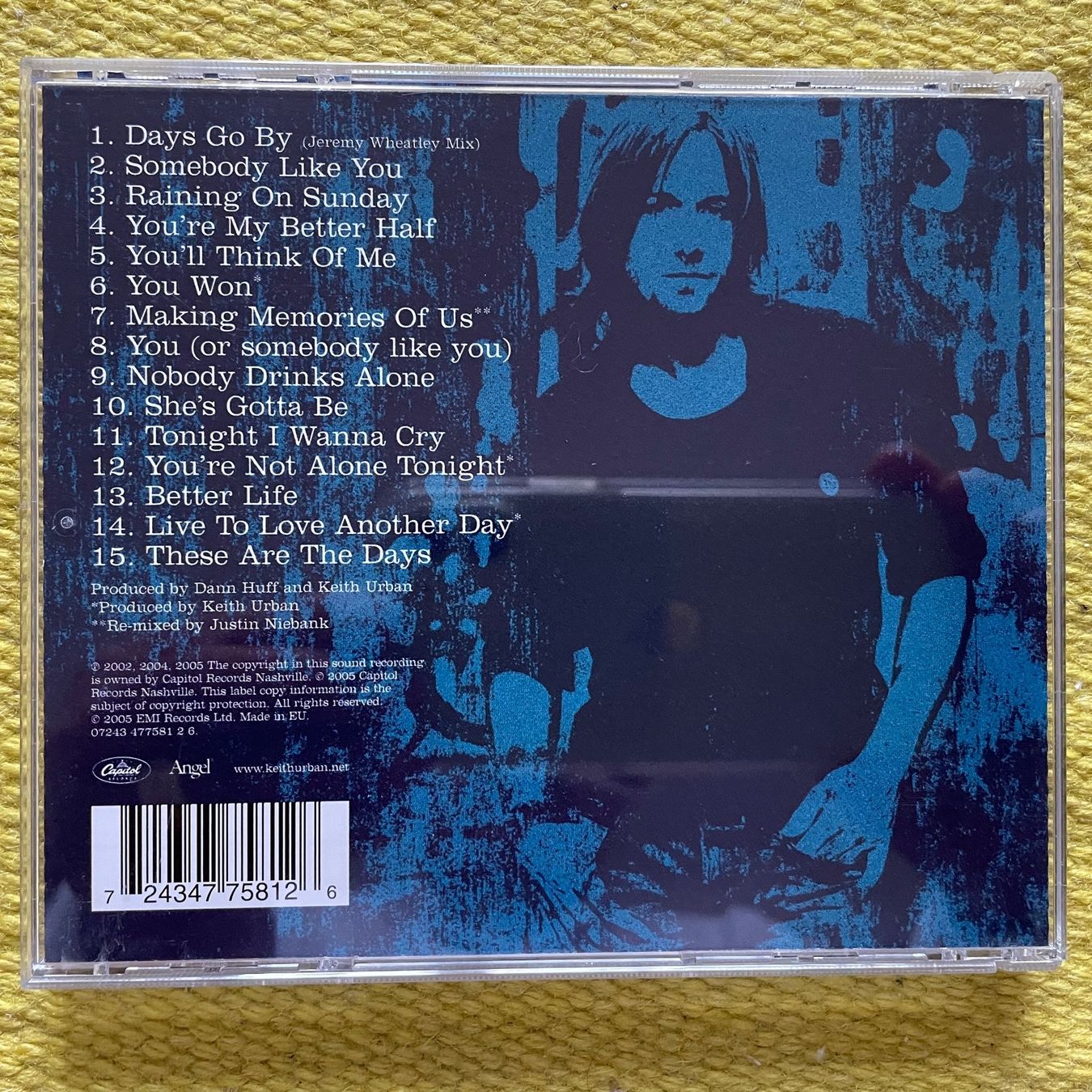 CDs: KEITH URBAN-DAYS GO BY – Gebraucht aus Rorschacherberg von CD-Roli 1