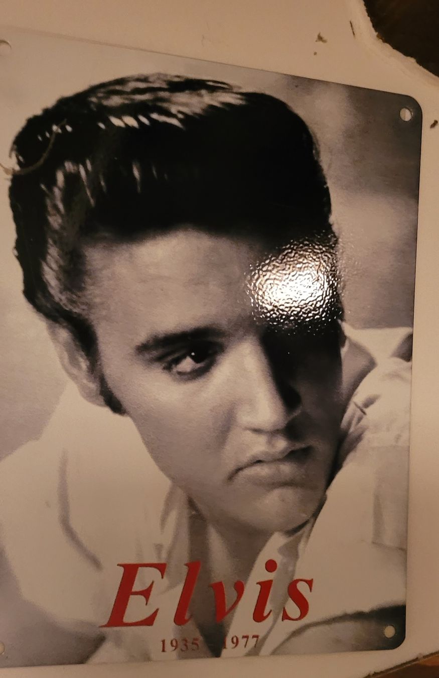 Insegne: Elvis Presley-Blechschild – Usato da Flaach venduto da jupy02