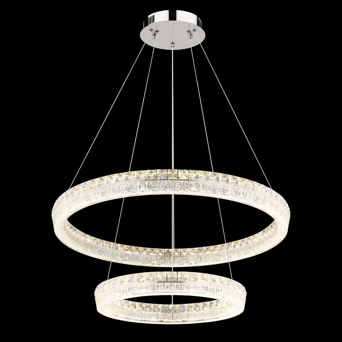 Lampadari & plafoniere: LED Pendelleuchten, CCT, Dimmer, 80 cm Ø – Nuovo (secondo la descrizione) da Kreuzlingen venduto da Smart-Light 3