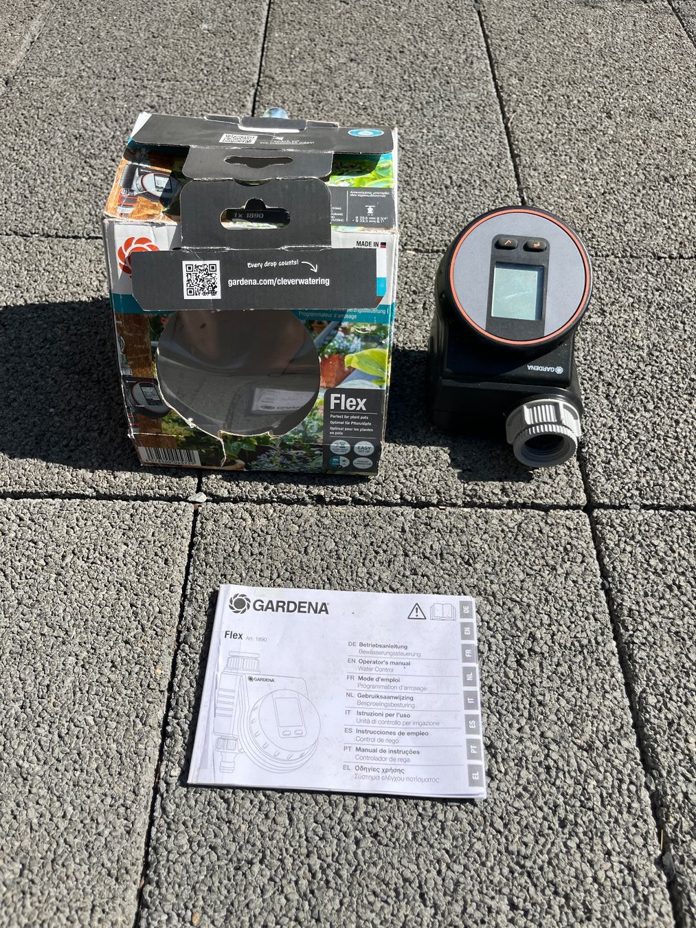 Humidifier & Arroser: Programmateur et compteur arrosage  Gardena – Neuf avec emballage d'origine à Fontaines NE par Apollo50