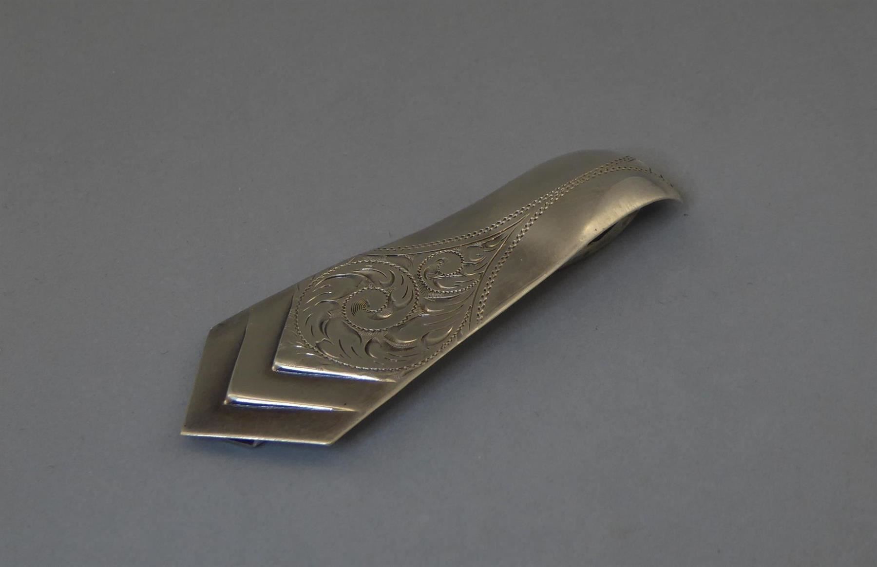 Broschen & Nadeln: Seltene Schalspange Tuchclip 925 Silber – Gebraucht aus Muri AG von Lineli2020