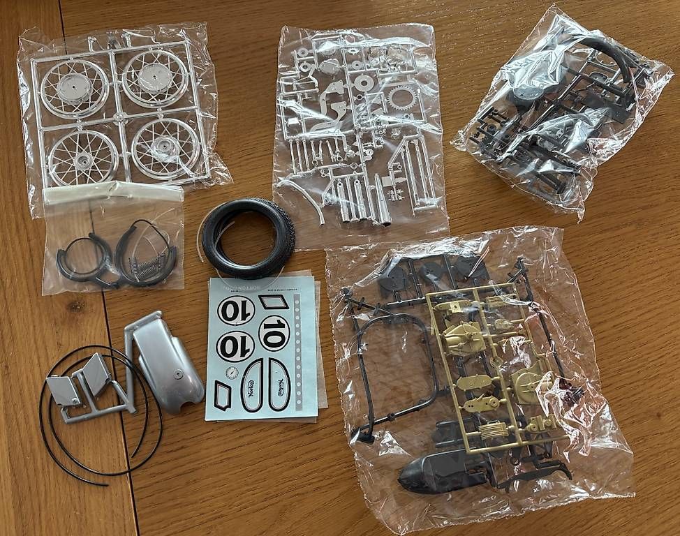 Kits de montage: Protar Norton Manx 500cc Plastikbausatz 1:9 – Neuf (Voir description) à Trimbach par hberlinger 1