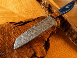 GEPRÜFT: 1A XL Damast Messer Chefmesser Küchenmesser Knife