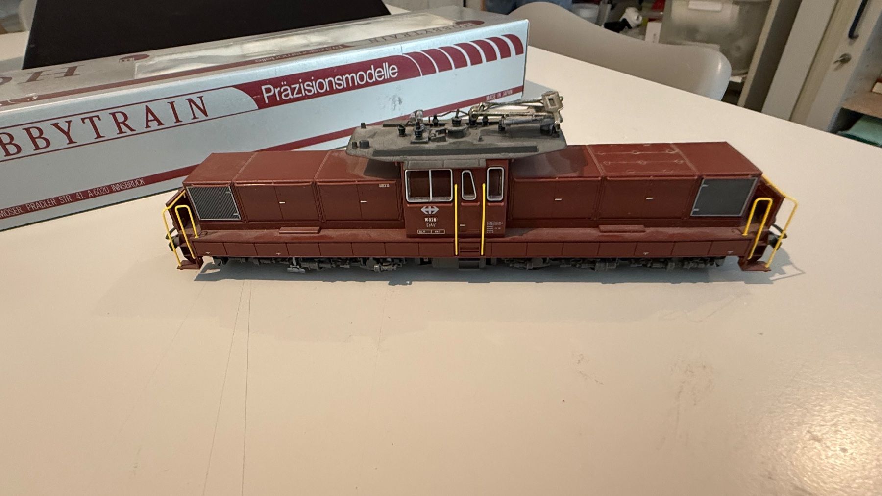 Hobbytrain Modellini di ferrovie: Hobbytrain Ee 6/6bII 16820 – Usato da Vevey venduto da lapuce01 6