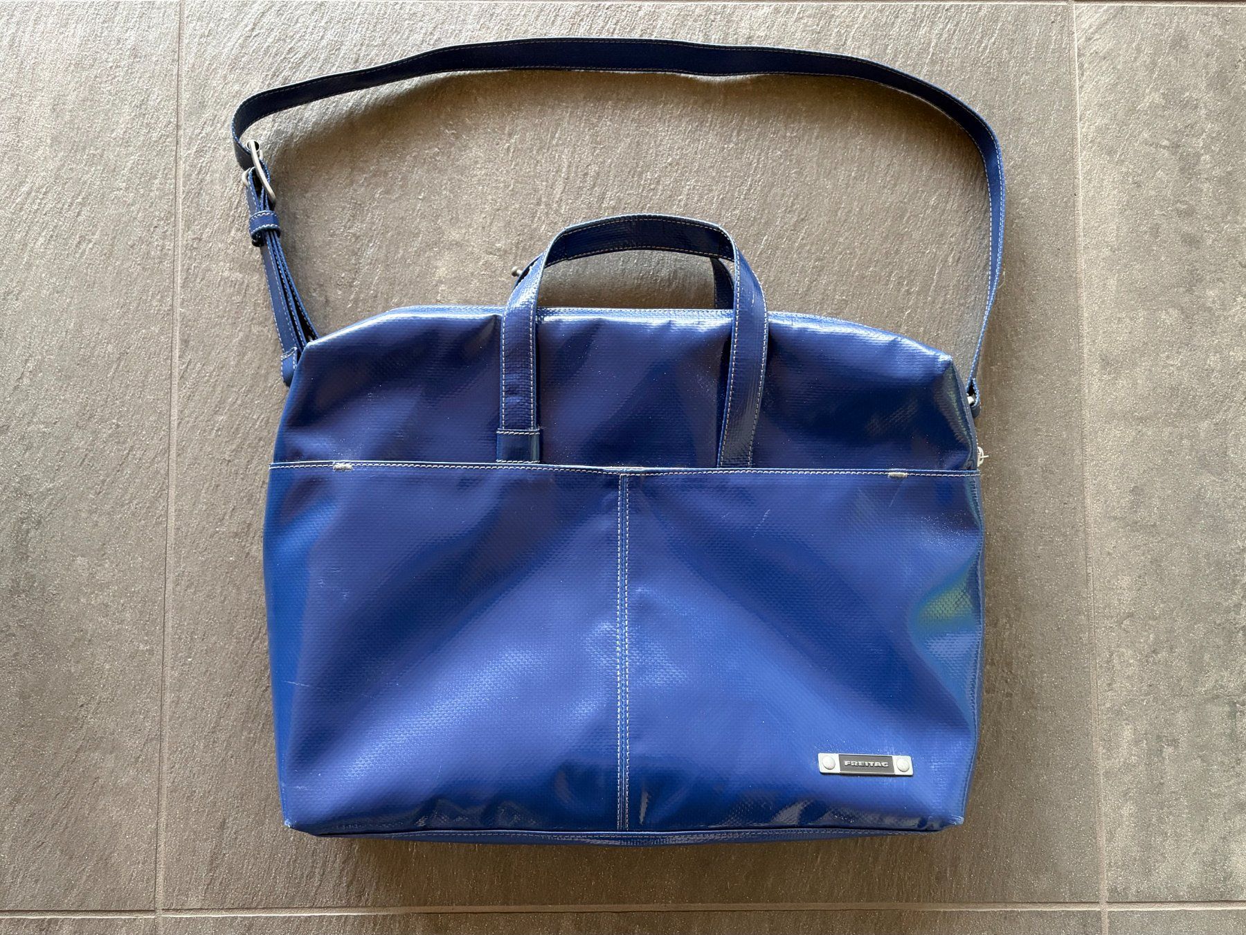 Freitag Taschen für Damen: Freitag Reference R523 Hoffmann dunkelblau – Neu (gemäss Beschreibung) aus Murten von stein1728 1